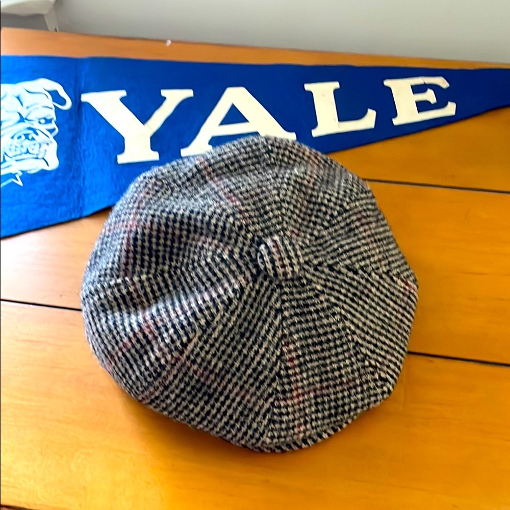 Classic Houndstooth Newsboy Cap 100%pure wool!!!
